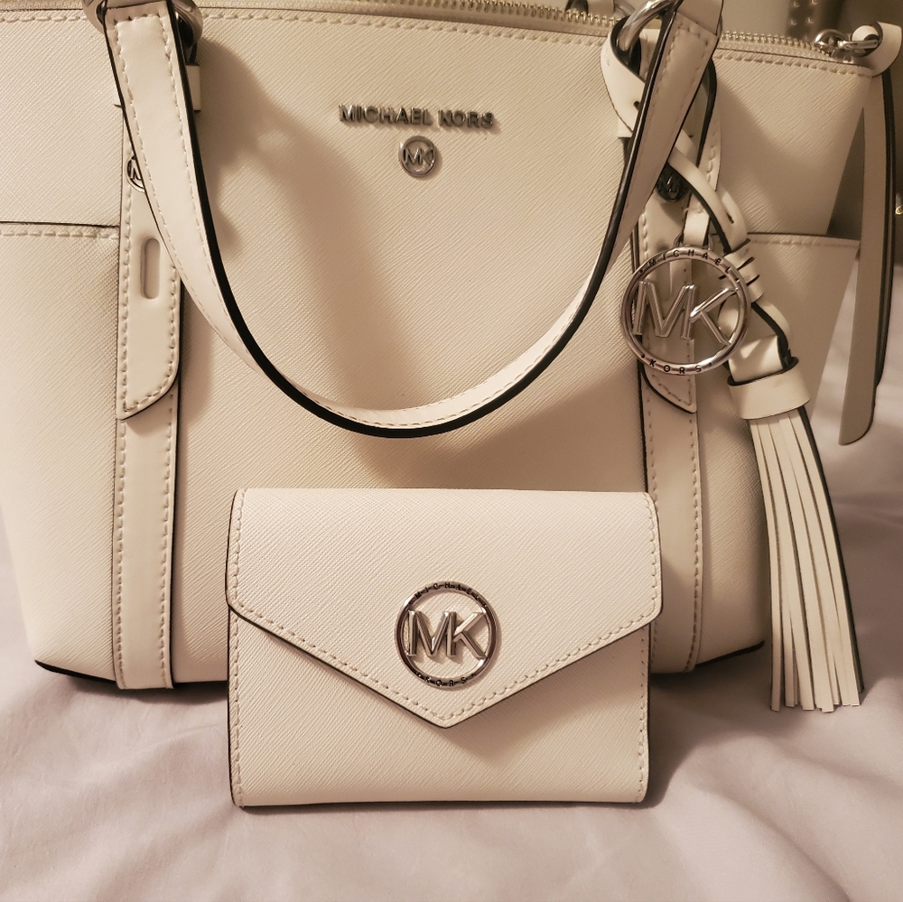 Michael Kors purse and wallet